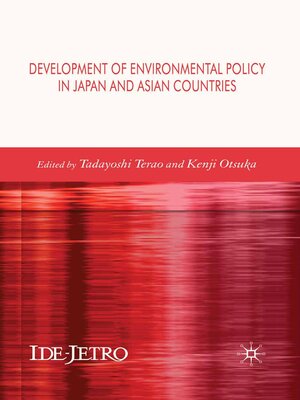 cover image of Development of Environmental Policy in Japan and Asian Countries